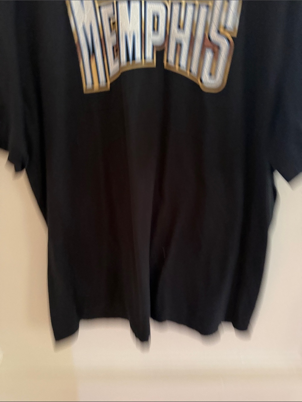 Nike Black Tee Memphis Grizzlies NBA Graphic Short Sleeve Tee XL